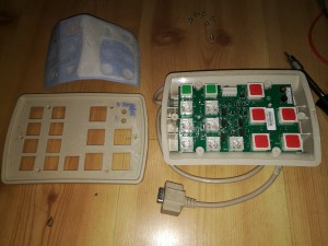 inside of hospital bed pendant