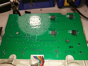 solid state relays soldered in place