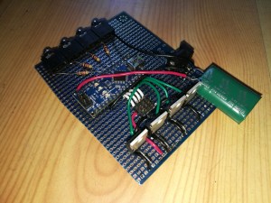 PCB for switch adapted Hungry Hippos