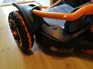 power switch "off" for Wild Thing