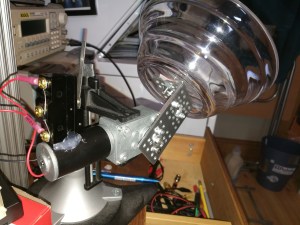 initial dump-style prototype in dump position