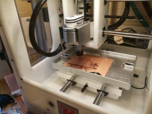 PCB mill milling PCB